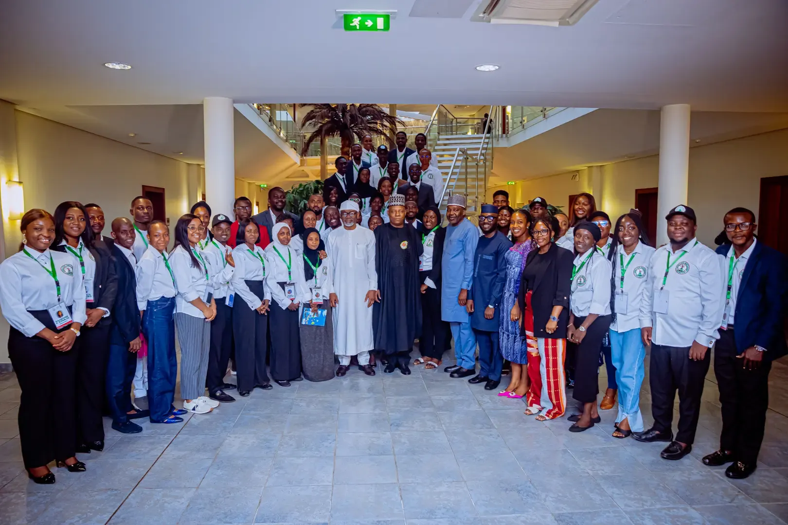 LMI fellows with the Vice President of Nigeria