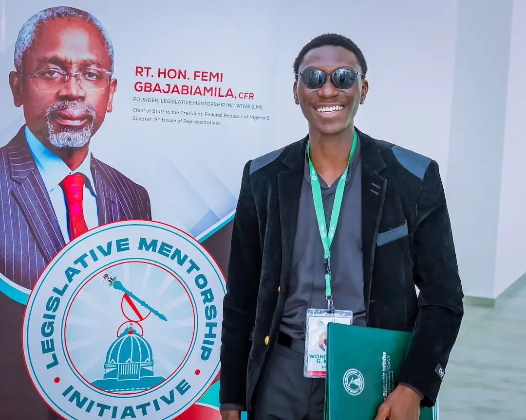 Abstract background with blurred text overlay